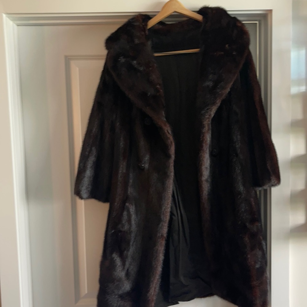 Mink coat like new